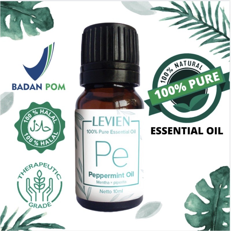 LEVIEN 100% PREMIUM PURE ESSENTIAL OIL “PEPPERMINT”