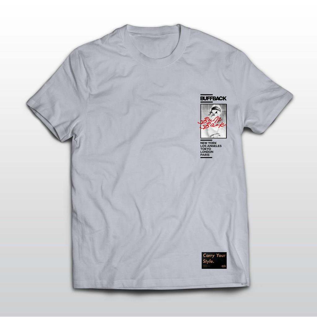 T-Shirt Pria Buffback Purpose A-14