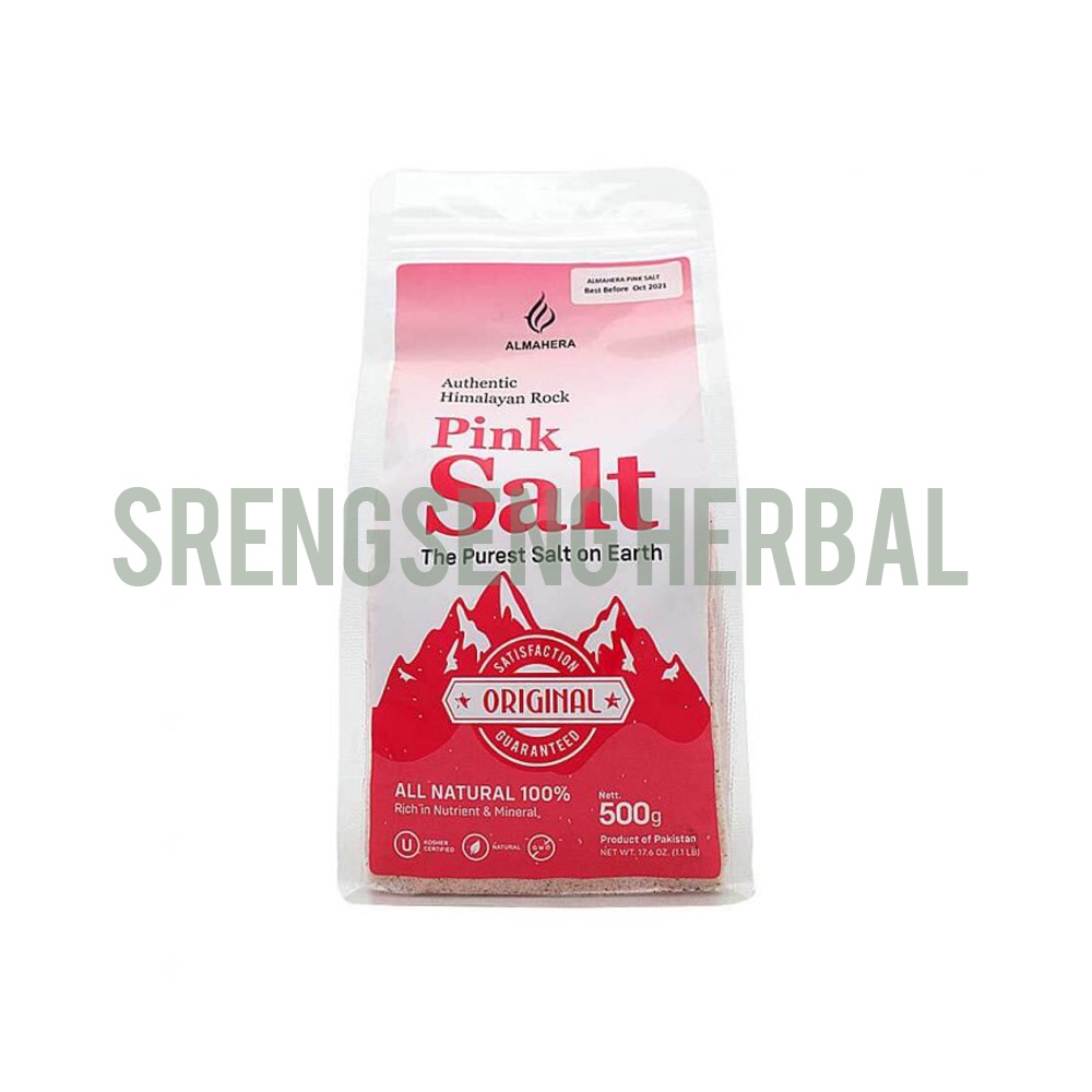 

SH GARAM ALMAHERA HIMALAYAN PINK SALT 500 GR RESEP JSR