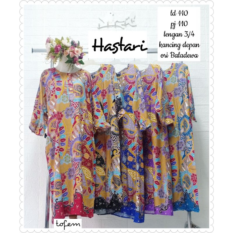 DASTER BALADEWA /HASTARI LENGAN 3/4 RUFFLE/ DASTER BUSUI / DASTER HAMIL / DASTER KECE