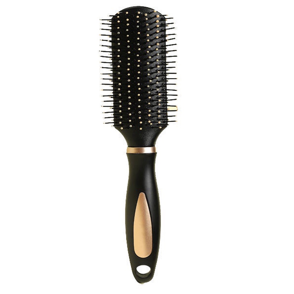 BRGUNIK Hair Brush Sisir Semua Jenis Rambut Anti Kusut dan Pijat Kepala Flat Sisir R665