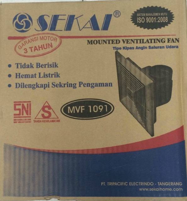 Kipas Celling Exhaust Fan 10&quot; MVF1091.