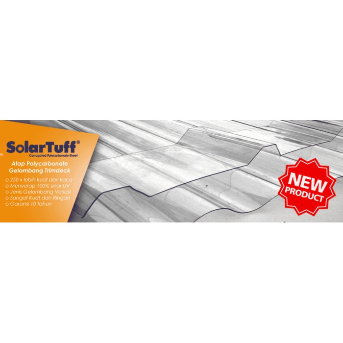 Atap Trimdeck Solartuff