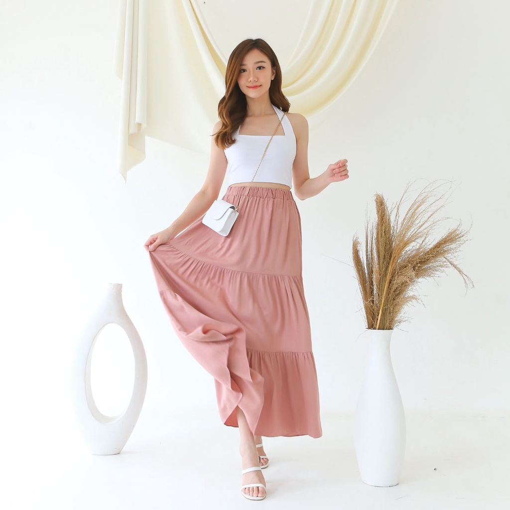 V926 Jaina Flare Skirt - 4 COLOR