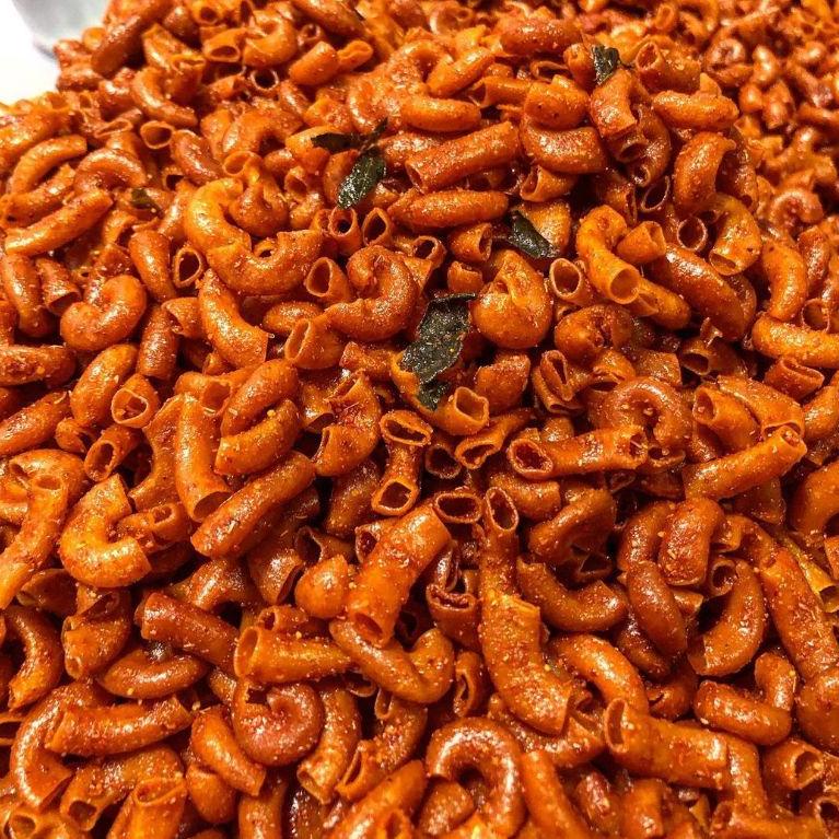 

65v# MAKARONI PEDAS BALADO 150GRAM