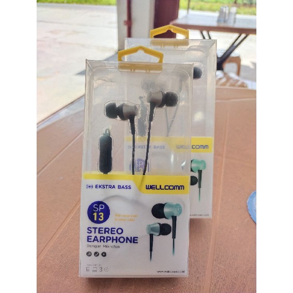 STEREO EARPHONE SP 13 WELLCOMM