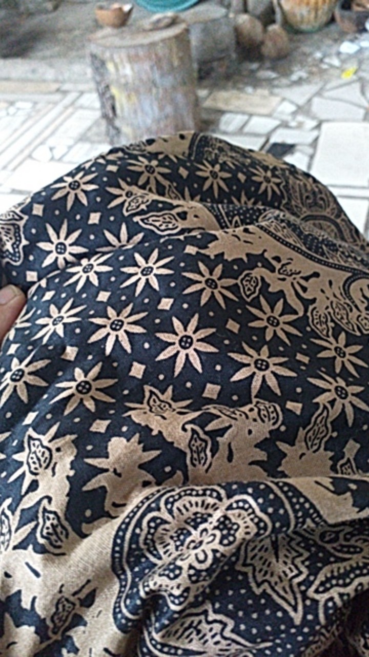 Batik Gamis  Motif Terbaru | Batik Pekalongan | Gamis Trend Remaja | Gamis Wanita Terlaris Hrb-025