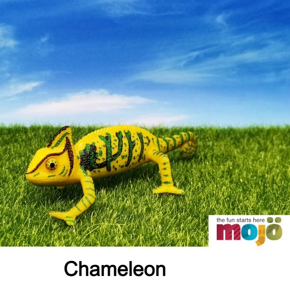 Chameleon Animal Figure / Miniatur Mainan Bunglon by MOJO