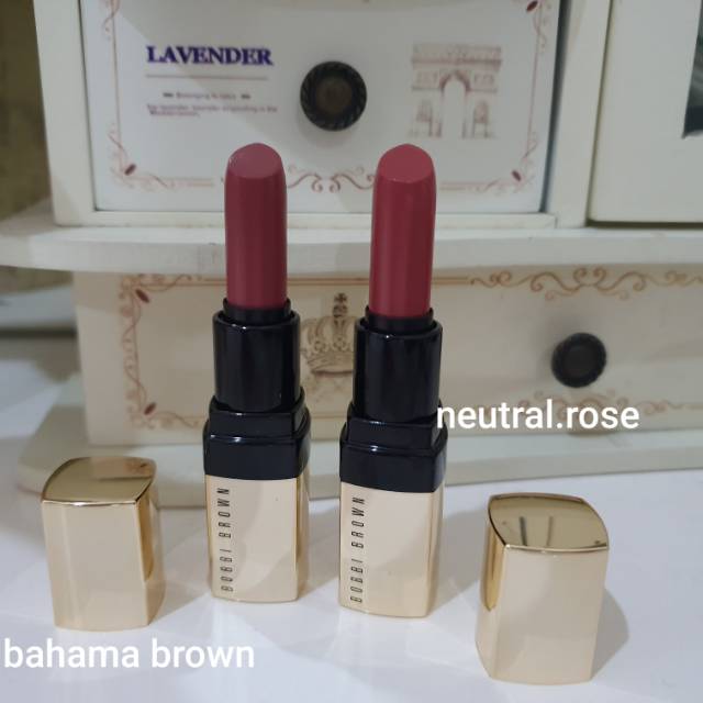 Lipstick Bobbi brown lipstik bahama brown