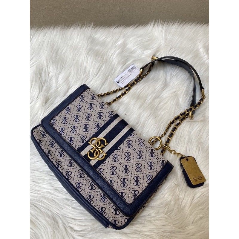 shoulder bag wanita guess import (guess vintage lysa)