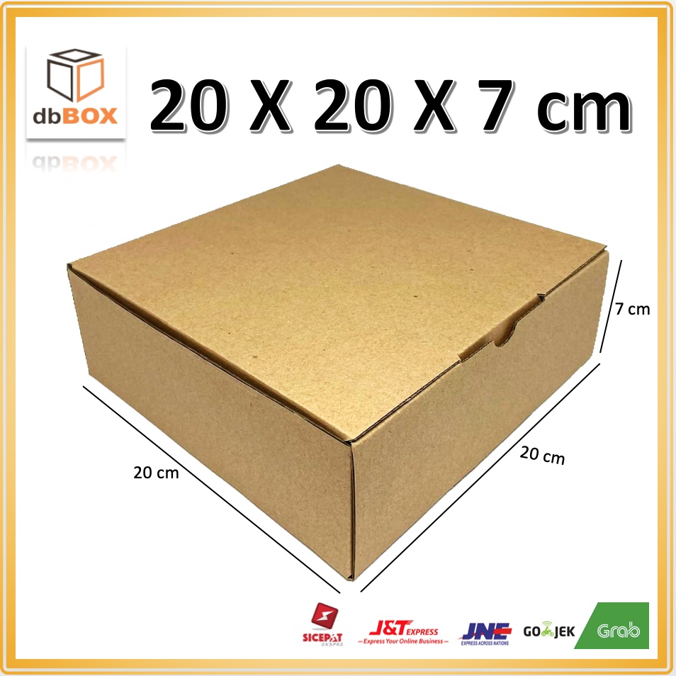 

Kardus 20X20X7 cm....Die Cut kotak Kue tart -aksesoris-dll BOX KUE