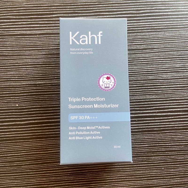 KAHF Triple Protection Sunscreen Moisturizer SPF 30 PA+++