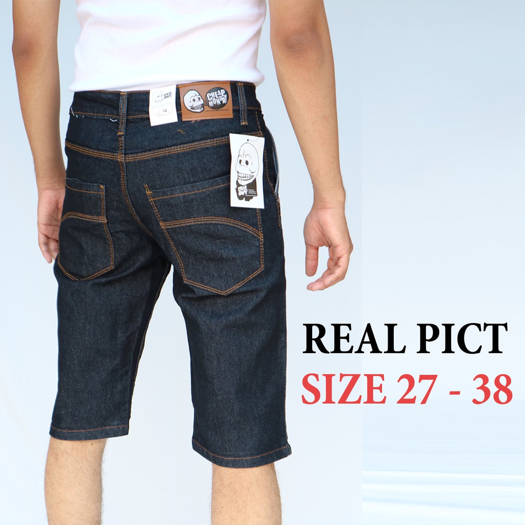 Celana Jeans Levis Pria Pendek Denim Stretch size 27 - 38