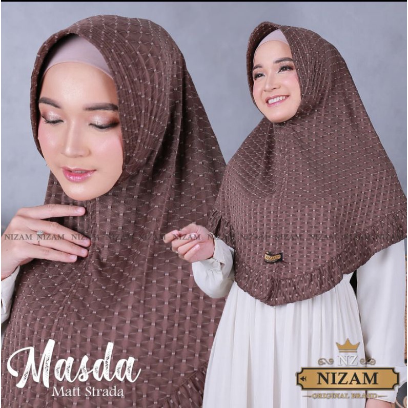 HIJAB INSTAN MASDA ORI BERLABEL NIZAM