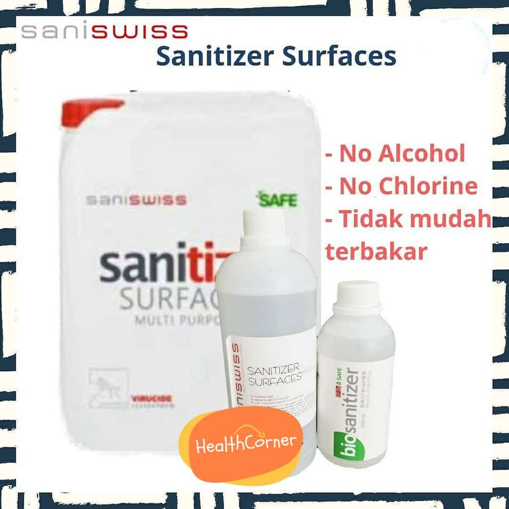 Saniswiss Sanitizer Surface Multipurpose 1Liter