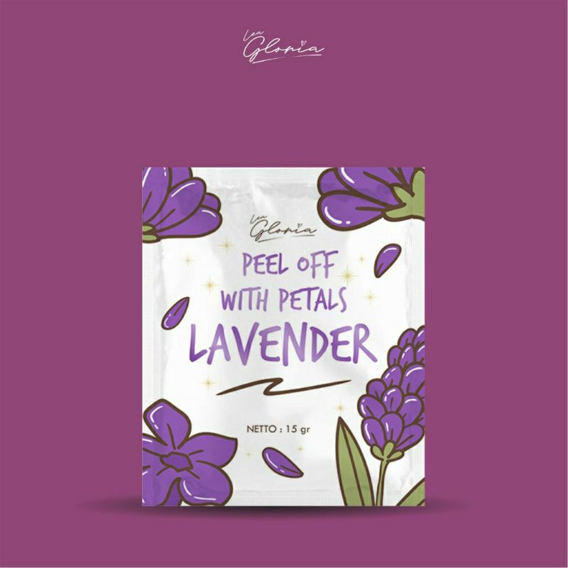 Peel Off Mask Petals By Lea Gloria 15 gram