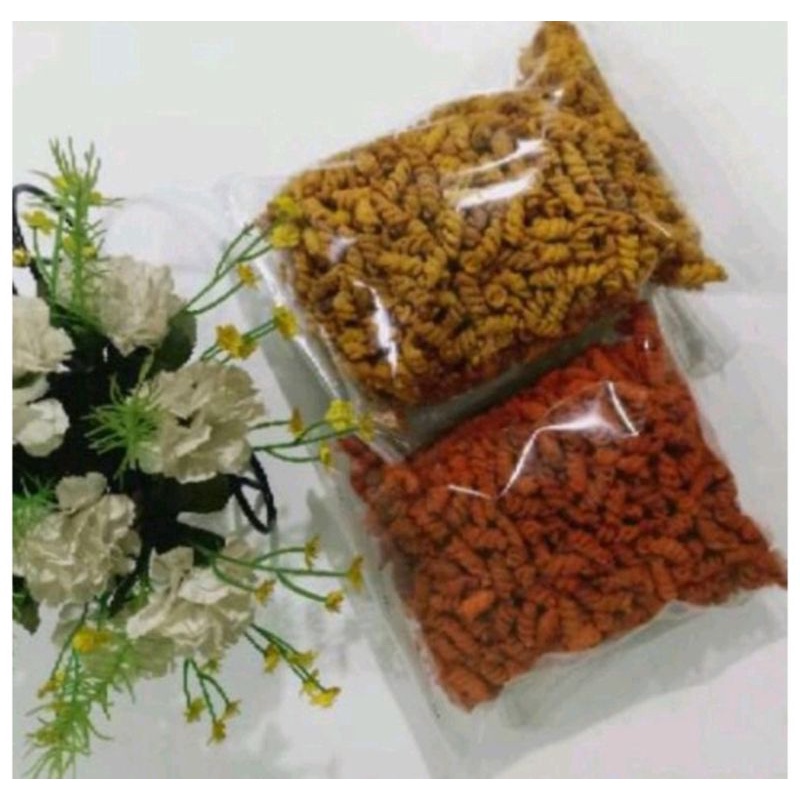 

2Xbtygneal Sakha Snack ) [Kiloan] Makaroni Spiral Balado - 1 Kg