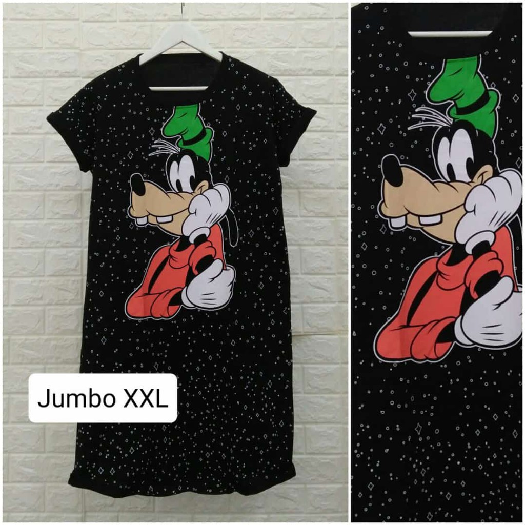 drjmb dress big size bercak gopi xxl 6814A