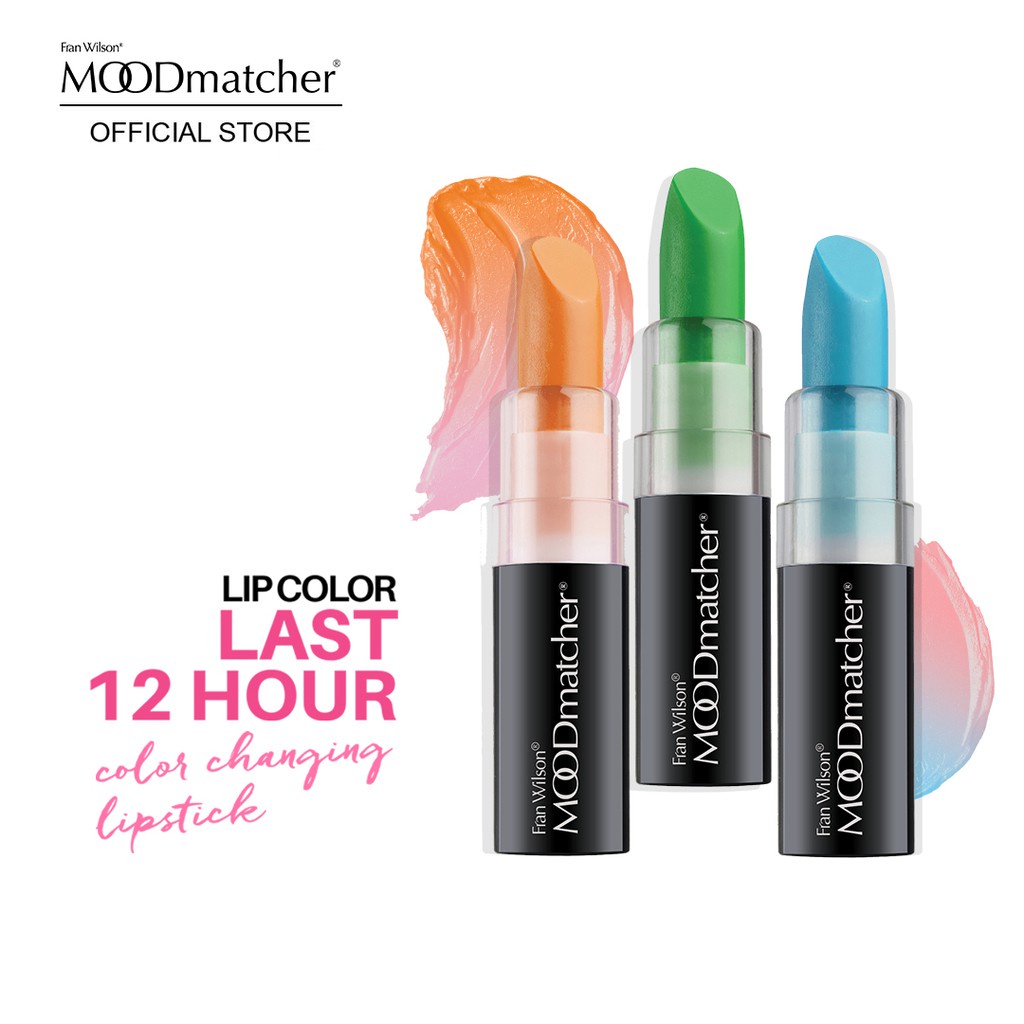 ❣️Izzyd❣️ Moodmatcher Original atau split lipstick awet Tahan Lama Maskproof Smudgeproof dengan Aloe Vera dan Vitamin E moodmatcher Lipstick