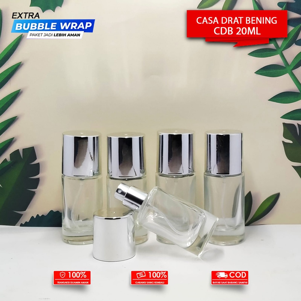 BOTOL PARFUM SPRAY 20 ML MODEL CASA DRAT BENING 1 LUSIN