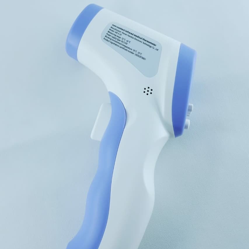 Non Contact Infrared Thermometer / Thermometer Gun bersertifikat (HJD)