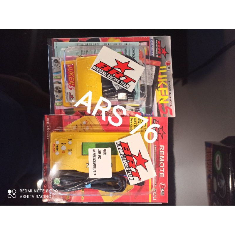 ECU JUKEN 5 DUALBAND + REMOTE ( SONIC,CB150R,CBR 150 NEW)