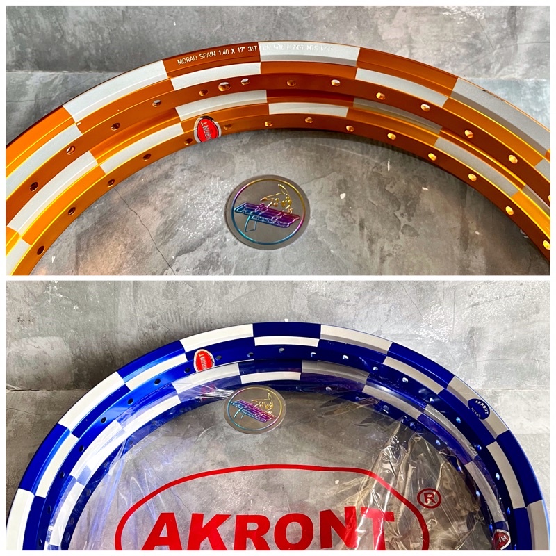 VELG AKRONT SPAIN MOTIF CATUR ORIGINAL THAILAND