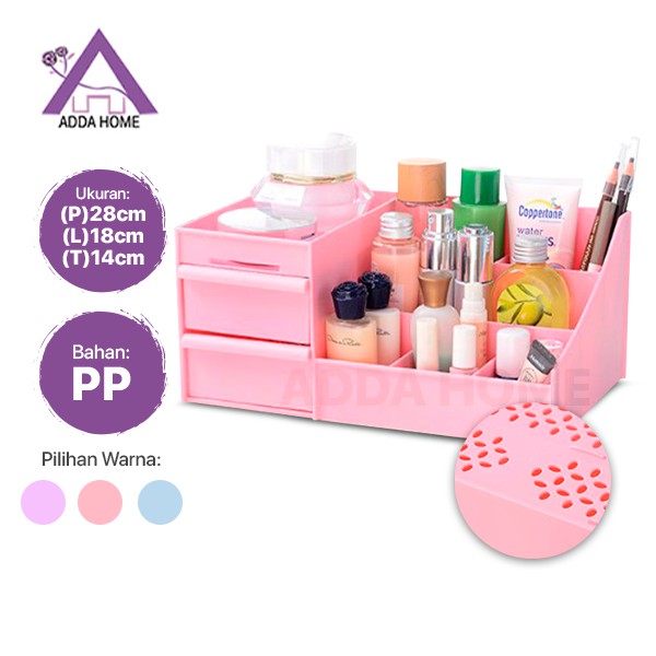 Adda Home - Rak Kosmetik Kotak Tempat Penyimpanan Makeup Organizer