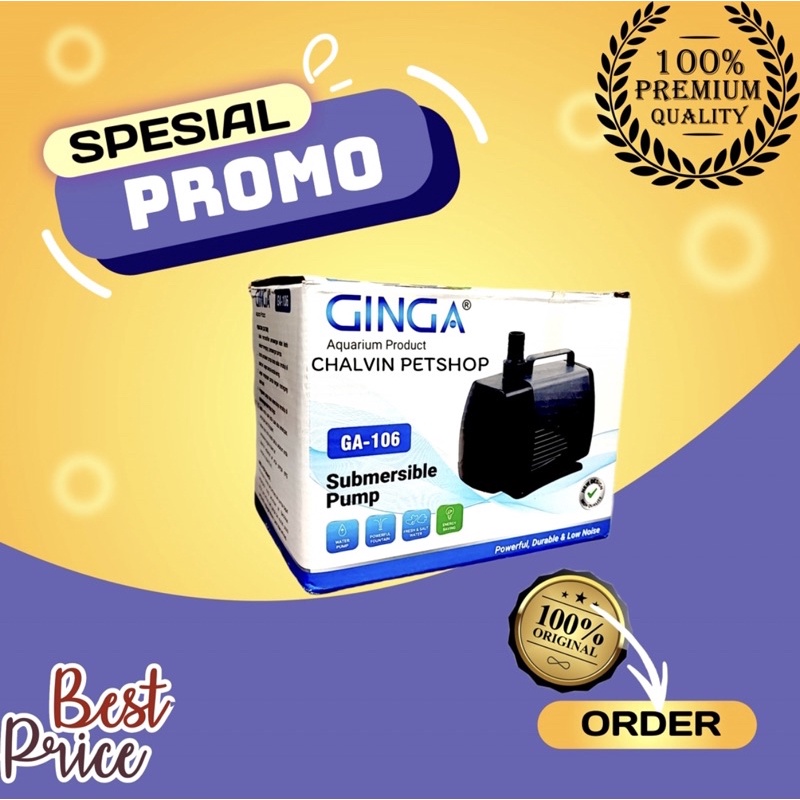 Pompa Celup GINGA 106 Submersible Pump