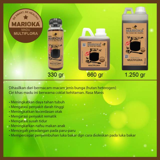 

Madu Asli MARIOKA Multiflora / Madu Alami / Madu Alam / Madu Multiflora