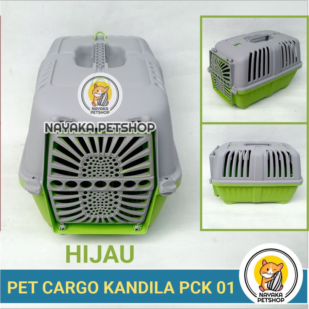 Kandila PCK 01 Pet Cargo Kucing Pet Carrier Murah Travel Musang