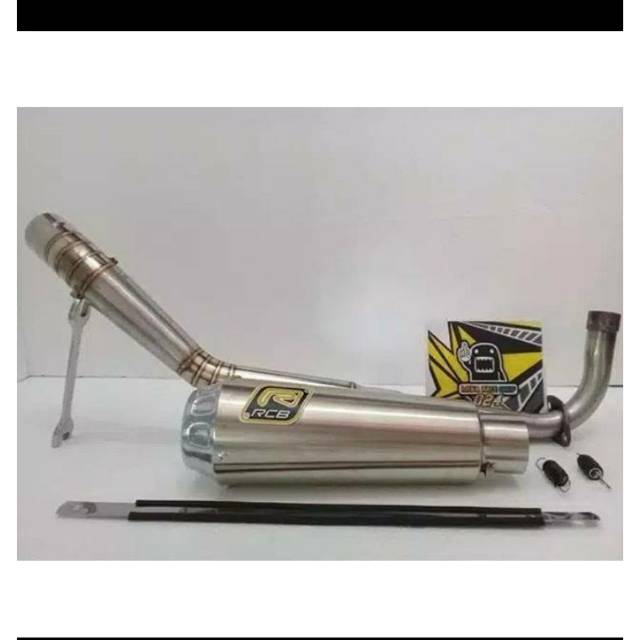 Knalpot rcb kapsul kolong bebek JUPITER Z VEGA R SUPRA GTR SMASH SOGUN KARISMA BLADE C70 KZR KRIPTON
