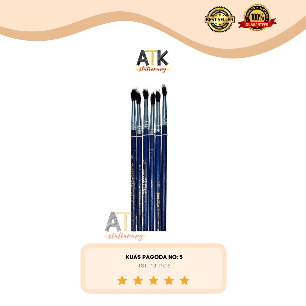 

Kuas Cat Air Pagoda No : 5 Atk