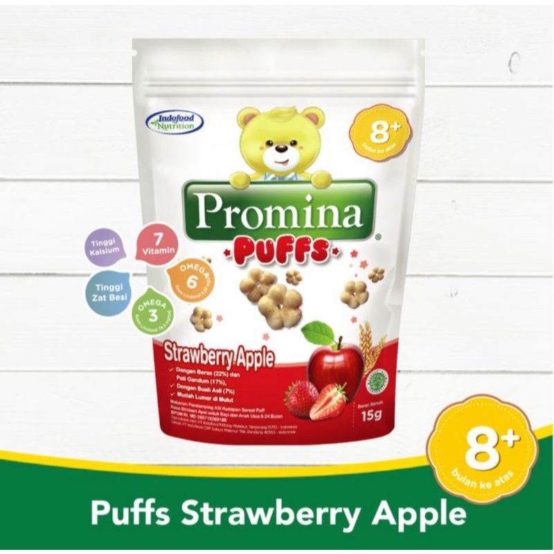 Promina Puff 15gr/Snack Bayi/Cemilan Bayi/Biskuit Bayi Anak