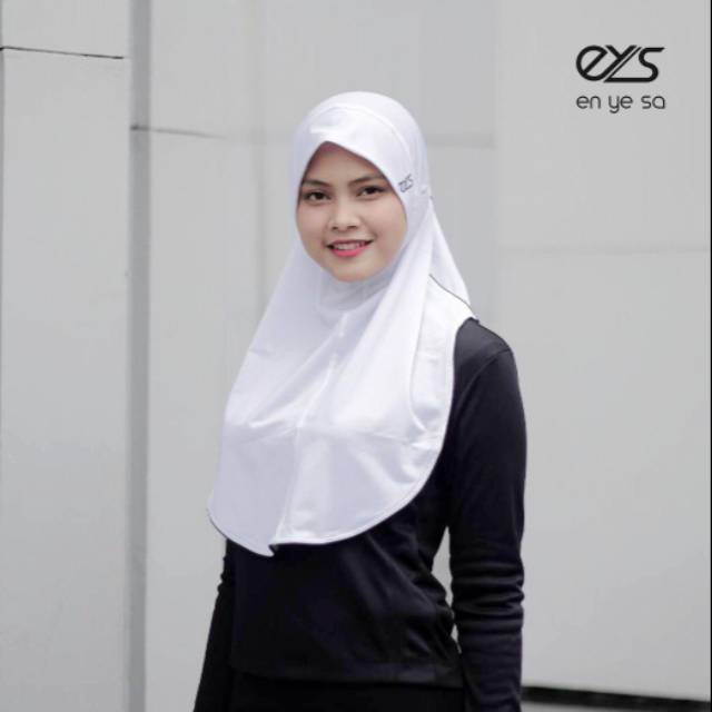 EN YE SA Hijab Sport Syar'i active | Jilbab olahraga syar'i | Kerudung Olahraga