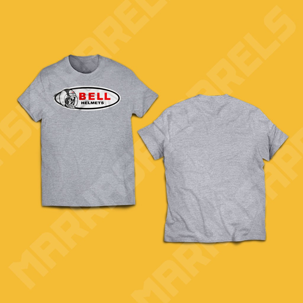 Kaos Tshirt Bell helmet vintage helm bell