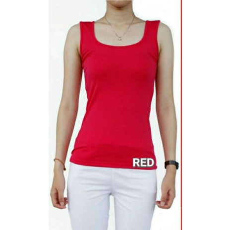 Tanktop Polos Tali Lebar Kaos  Singlet polos Tanktop kaos Tali Lebar