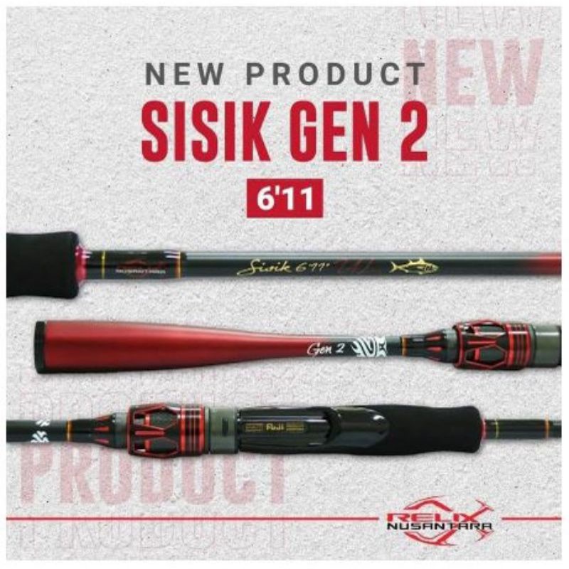 Joran Sisik 611 Gen 2 Relix Nusantara Ultralight keren
