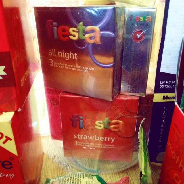 Kondom fiesta varian Rasa