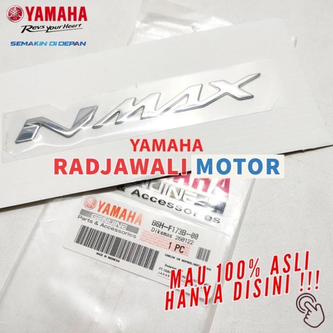 Emblem Body Silver All New Nmax Asli Original Yamaha