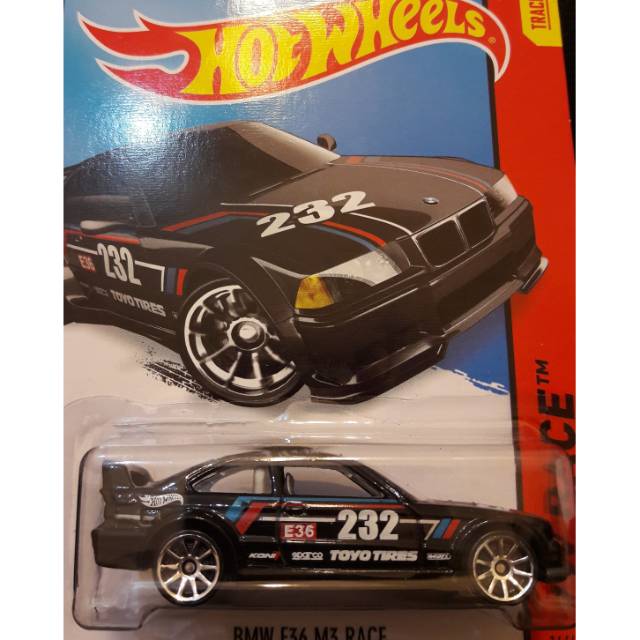 Hotwheels BMW M3 E36 Black Rare 