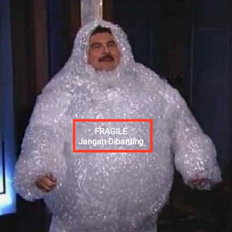 

Tambahan Packing Bubble Wrap & Fragile