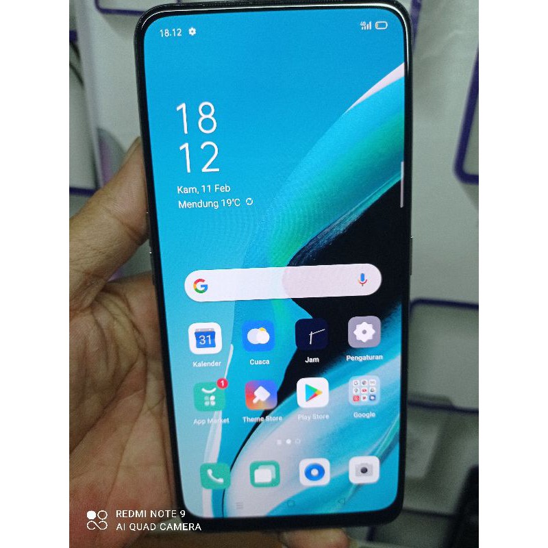 oppo reno 2f 8/128 hp&cas
