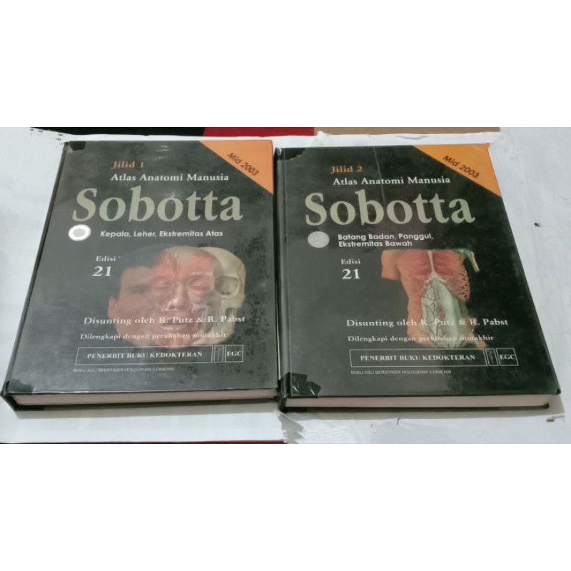 Atlas Anatomi Manusia SOBOTTA Kepala, Leher, Ekstremitas Atas Jilid 1&2 Edisi 21 by R.Putz & R.Pabst