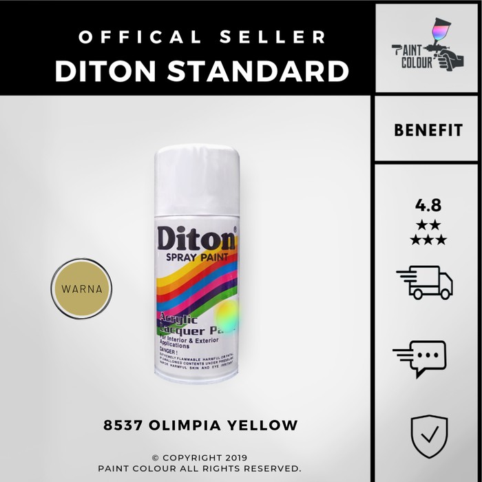 Diton 8537 Olimpia Yellow Cat Semprot/Pylox/Samurai Motor/Helm/Gundam