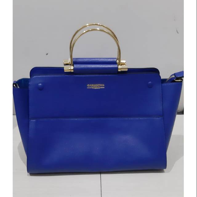 (NEW) SAMANTHA THAVASA VEGA WOMEN BAG (BLUE)