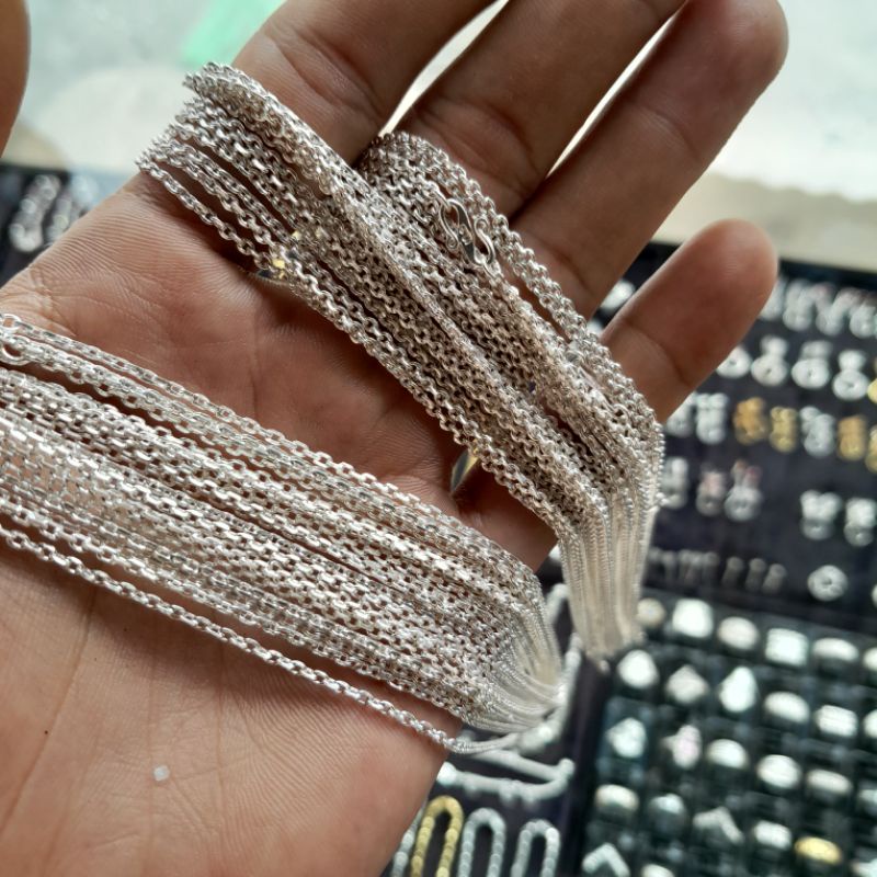 KALUNG PERAK RANTAI MEDAN