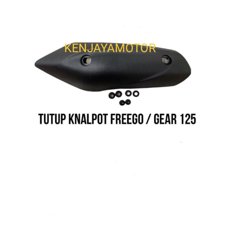 COVER TUTUP KNALPOT FREEGO / GEAR 125