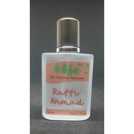 parfum badan wangi aroma raffi ahmad botol spray semprot 30ml eau de parfume man cowok pria maskulin wangi tahan lama