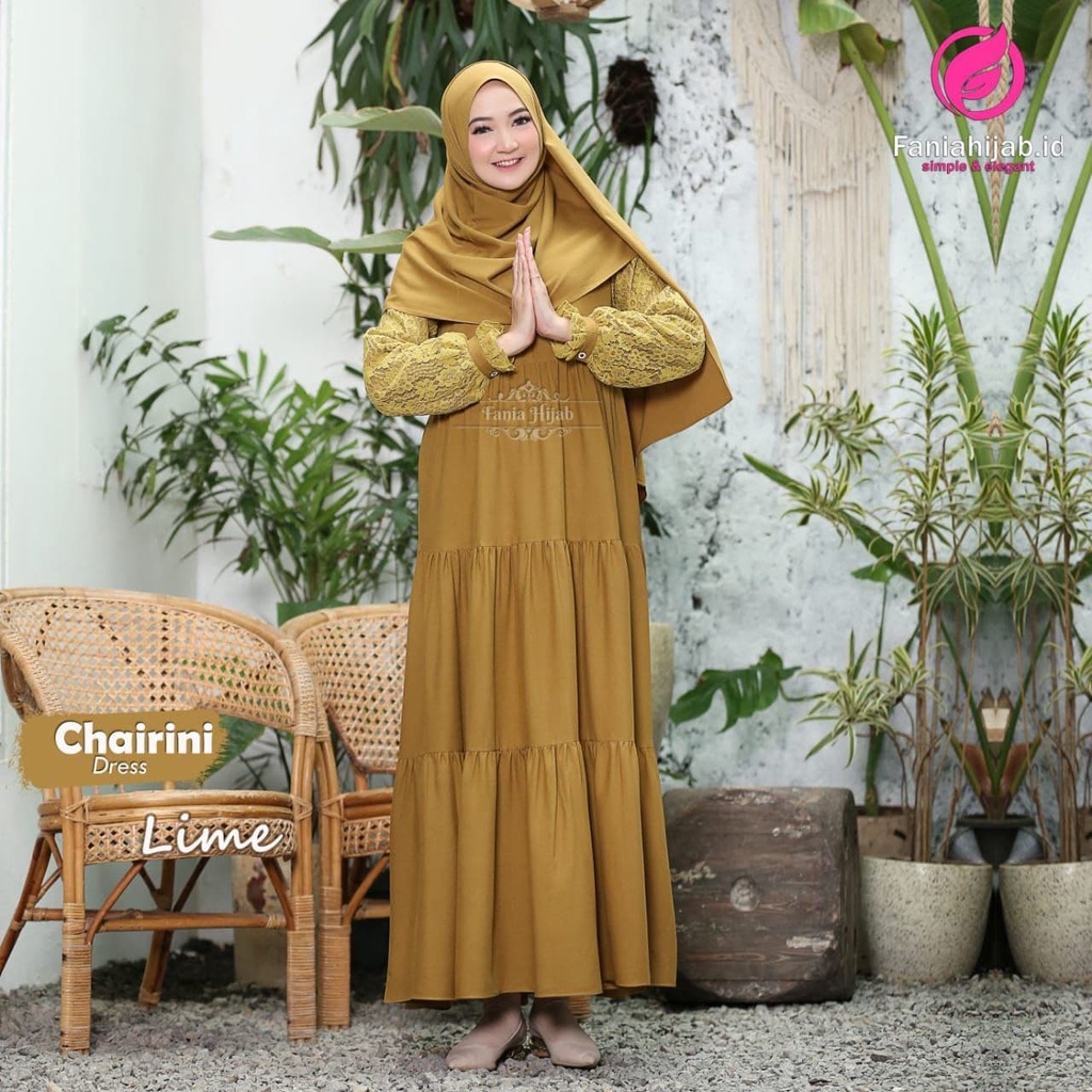 CHAIRINI DRESS by Fania Hijab⁣⁣